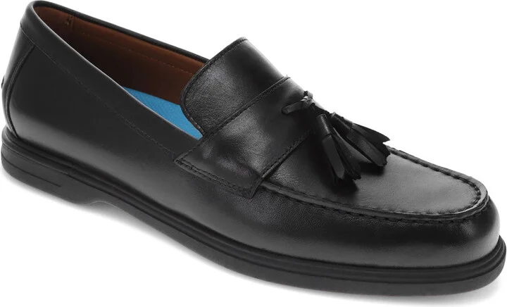 Mens Woodward Genuine Leather Dress Casual Tassel Loafer Shoe