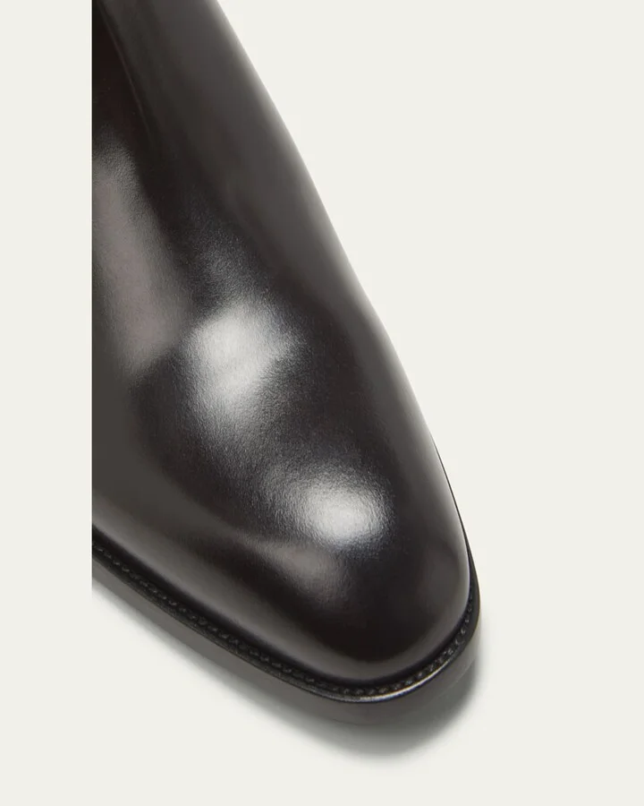 Men's Wyatt 40 Leather Chelsea Boots - Image 9