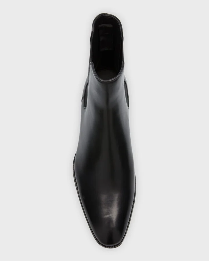 Men's Wyatt 40 Leather Chelsea Boots - Image 3