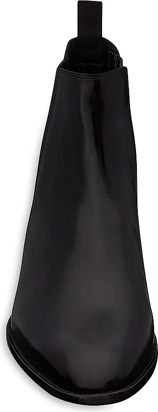 Men's Wyatt Leather Chelsea Boots - Nero - Size 9 - Image 2