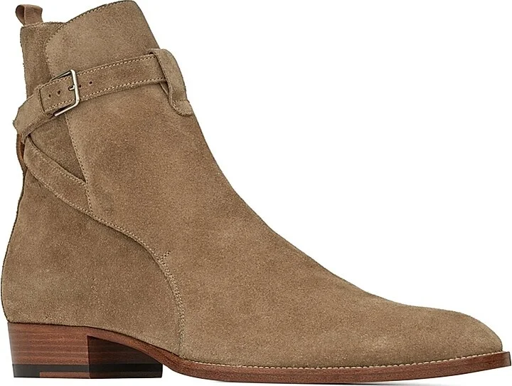 Men's Wyatt Suede Ankle Boots - New Sigaro - Size 7 - Image 3