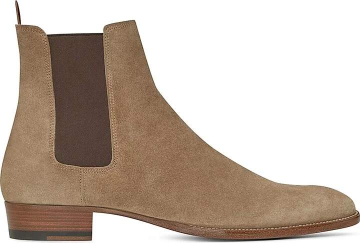 Men's Wyatt Suede Chelsea Boots - Nero - Size 7 - Image 8