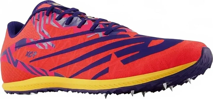 Men's Xc Seven V4 Shoe In Electric Red/victory Blue