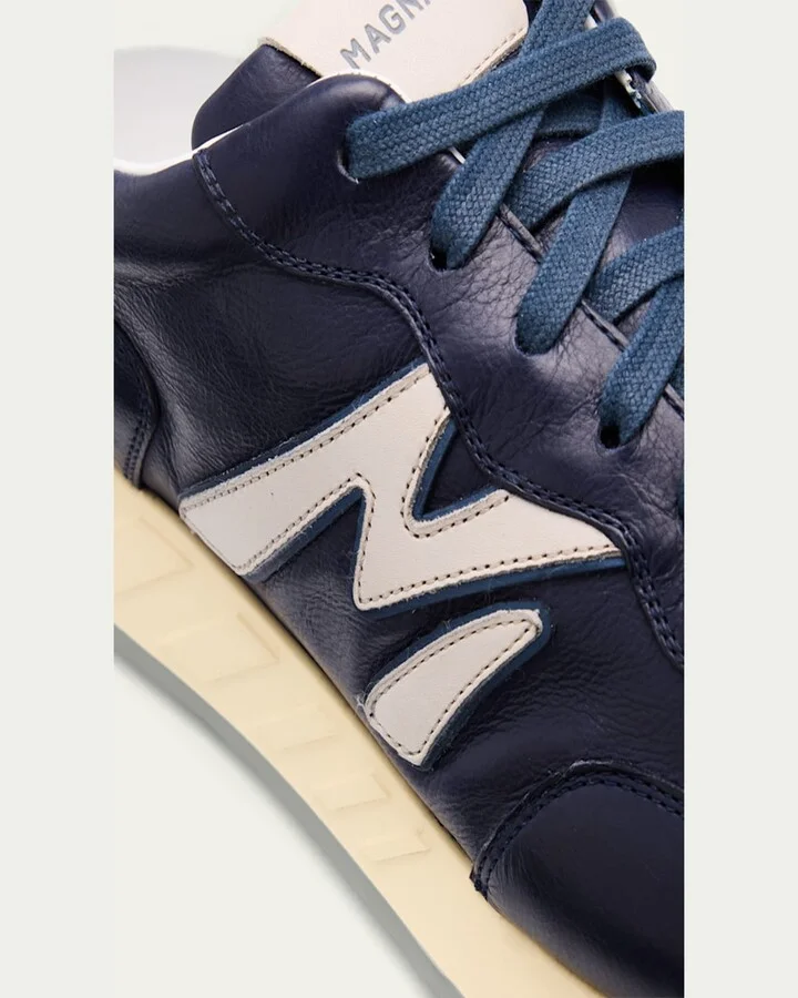 Men's Yoki Leather Runner Sneakers - Image 3