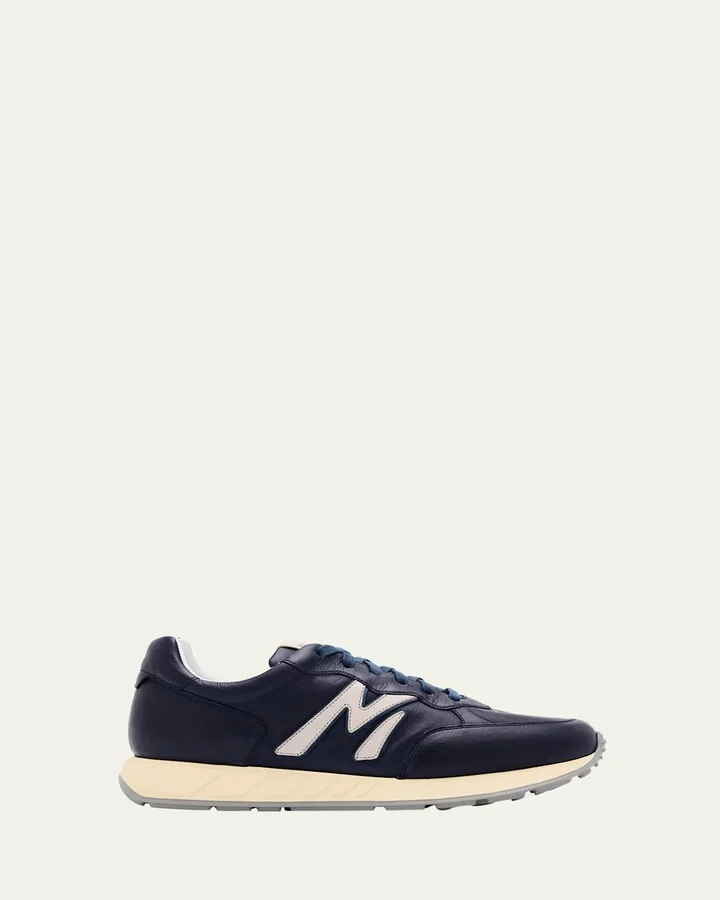 Men's Yoki Leather Runner Sneakers