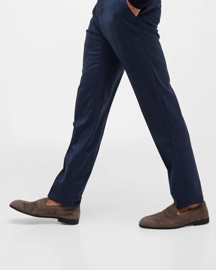 Men's York Suede Penny Loafers - Image 3