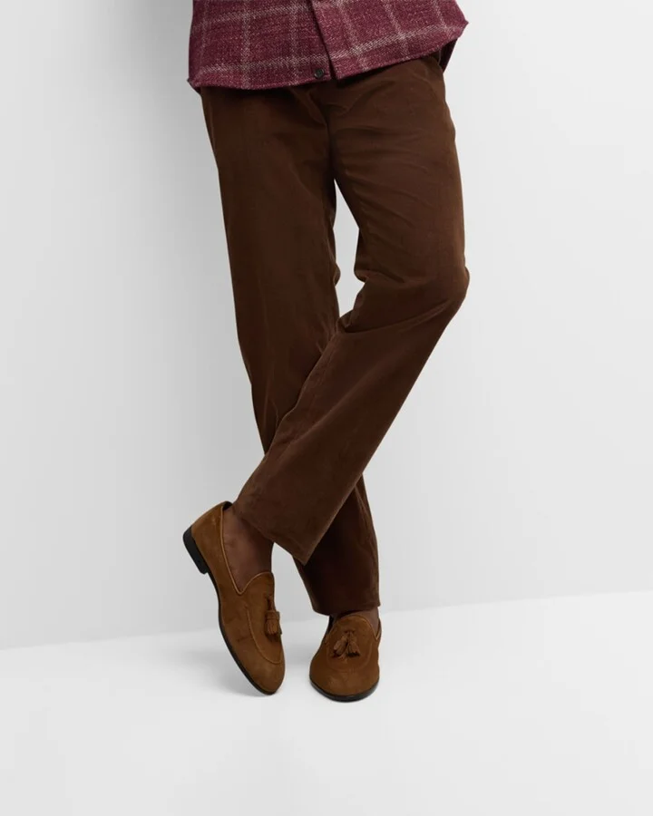 Men's York Suede Tassel Loafers - Image 2