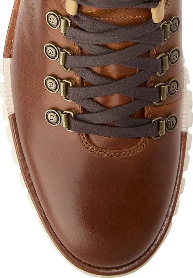 Men's ZeroGrand Remastered Berkshire Lug-Sole Leather Oxfords - Woodbury Madeira Birch - Size 7 - Image 6
