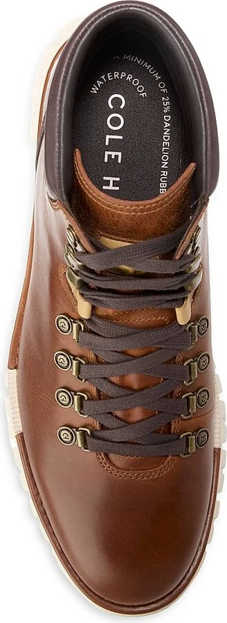 Men's ZeroGrand Remastered Berkshire Lug-Sole Leather Oxfords - Woodbury Madeira Birch - Size 7 - Image 7