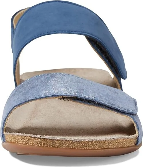 Mephisto Agave Women's Sandals Denim Combo Strada : EU 36 (US Women's 6) B - Medium, Leather/Suede - Image 2