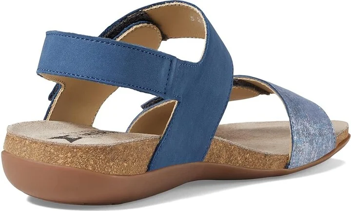 Mephisto Agave Women's Sandals Denim Combo Strada : EU 36 (US Women's 6) B - Medium, Leather/Suede - Image 4