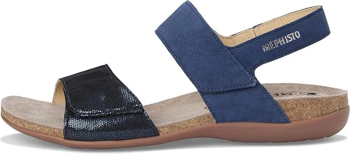 Mephisto Agave Women's Sandals Midnight : EU 37 (US Women's 7) B - Medium, Leather/Suede - Image 6