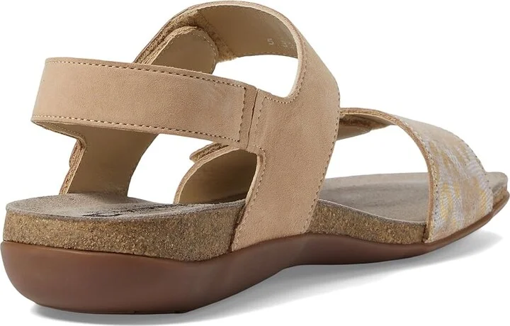 Mephisto Agave Women's Sandals Sand Velcalf : EU 36 (US Women's 6) B - Medium, Leather/Suede - Image 4