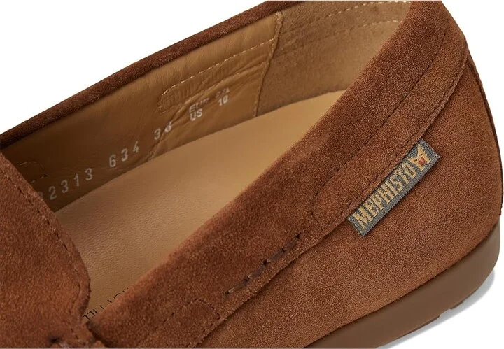 Mephisto Algoras Men's Slip on Shoes Brown Velours : EU 42.5 (US Men's 8.5) D - Medium, Leather - Image 7