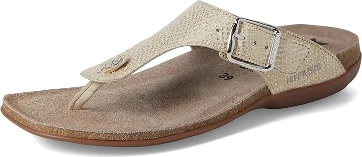 Mephisto Alinda Women's Sandals Beige : EU 39 (US Women's 9) B - Medium, Leather - Image 5
