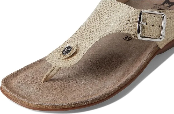 Mephisto Alinda Women's Sandals Beige : EU 39 (US Women's 9) B - Medium, Leather - Image 7