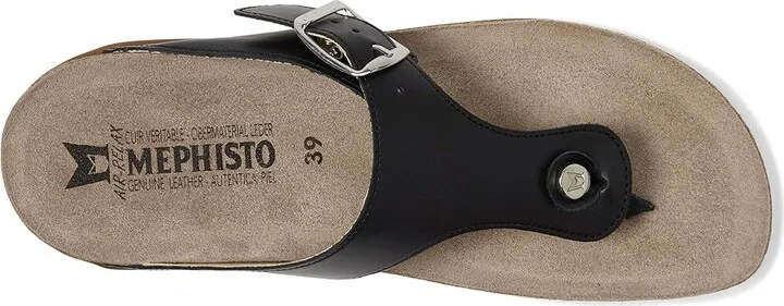 Mephisto Alinda Women's Sandals Black : EU 36 (US Women's 6) B - Medium, Leather - Image 2