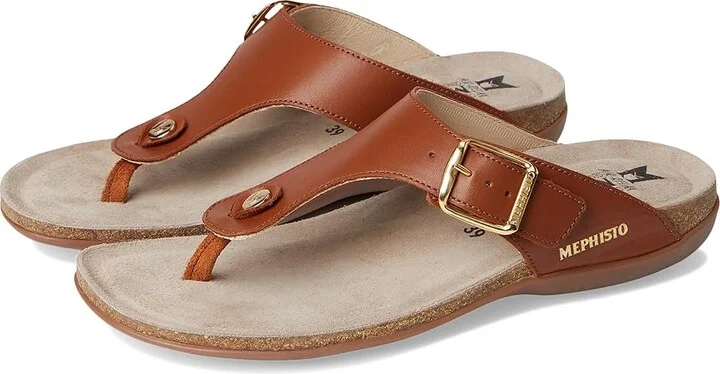 Mephisto Alinda Women's Sandals Chili : EU 36 (US Women's 6) B - Medium, Leather