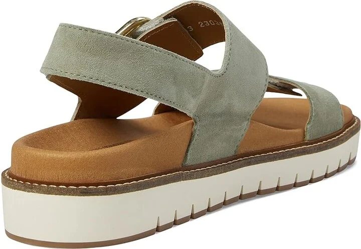 Mephisto Belona Women's Shoes Light Khaki Velcalf Premium : EU 36 (US Women's 6) B - Medium, Leather - Image 4