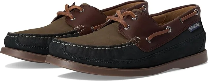Mephisto Boating Men's Slip on Shoes Deep Blue : EU 41.5 (US Men's 7.5) D - Medium, Leather/Nubuck
