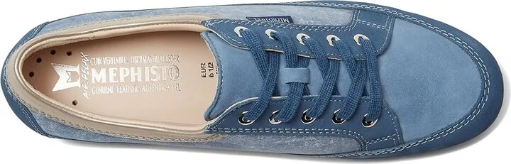 Mephisto Bretta Women's Lace up casual Shoes Denim : EU 38 (US Women's 8) B - Medium, Patent Leather - Image 2