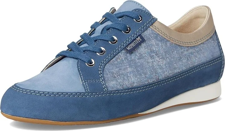 Mephisto Bretta Women's Lace up casual Shoes Denim : EU 38 (US Women's 8) B - Medium, Patent Leather - Image 5