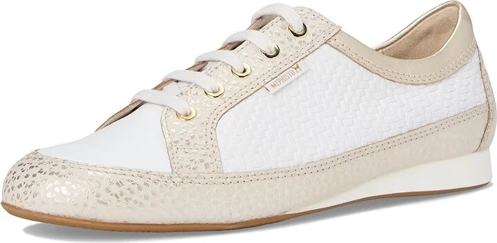 Mephisto Bretta Women's Lace up casual Shoes Light Sand : EU 39 (US Women's 9) B - Medium, Patent Leather - Image 5
