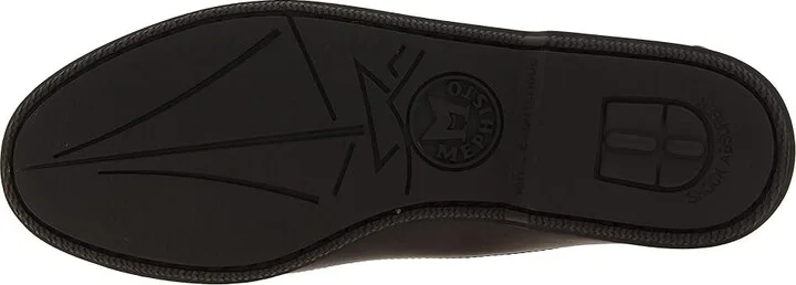 Mephisto Cap Vert Men's Slip on Shoes Black Smooth Leather : EU 42 (US Men's 8) D - Medium - Image 4