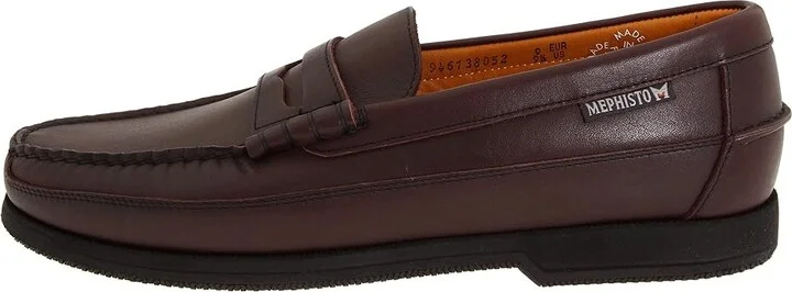 Mephisto Cap Vert Men's Slip on Shoes Cordovan Smooth Leather : EU 42 (US Men's 8) D - Medium - Image 7
