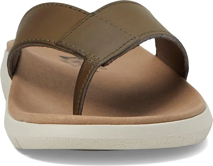 Mephisto Charly Men's Sandals Khaki Scratch Leather : EU 45 (US Men's 11) D - Medium - Image 2