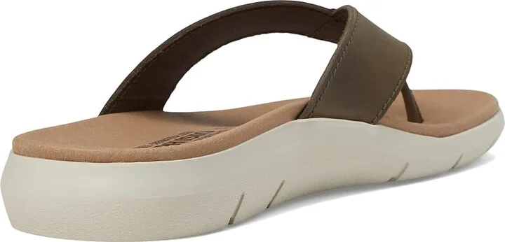 Mephisto Charly Men's Sandals Khaki Scratch Leather : EU 45 (US Men's 11) D - Medium - Image 4