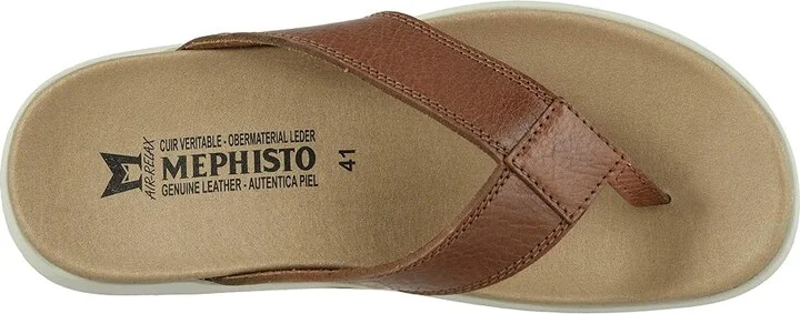 Mephisto Charly Men's Sandals Tan Grain : EU 41 (US Men's 7) D - Medium, Leather - Image 3