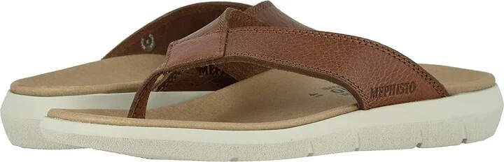 Mephisto Charly Men's Sandals Tan Grain : EU 41 (US Men's 7) D - Medium, Leather