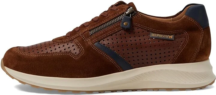 Mephisto Dino Perf Men's Shoes Brown Velsport : EU 41.5 (US Men's 7.5) D - Medium, Suede - Image 6