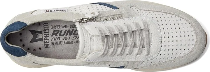 Mephisto Dino Perf Men's Shoes Stone Velsport : EU 42 (US Men's 8) D - Medium, Suede - Image 2