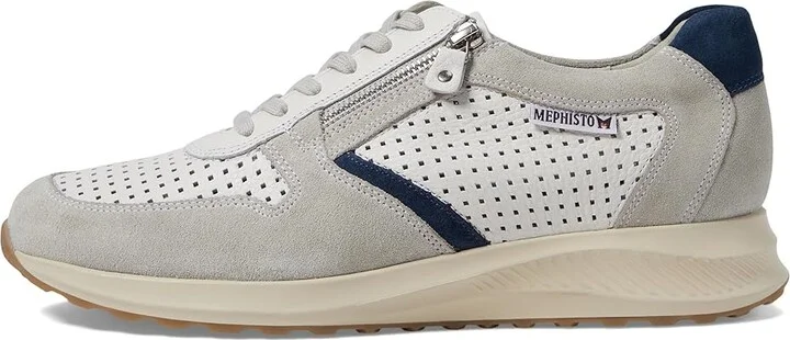 Mephisto Dino Perf Men's Shoes Stone Velsport : EU 42 (US Men's 8) D - Medium, Suede - Image 6