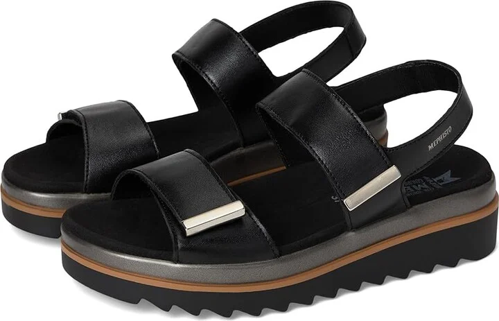 Mephisto Dominica Women's Shoes Black Softy : EU 35 (US Women's 5) B - Medium, Leather