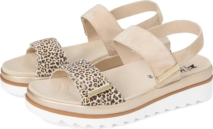 Mephisto Dominica Women's Shoes Light Sand Felino : EU 38 (US Women's 8) B - Medium, Leather