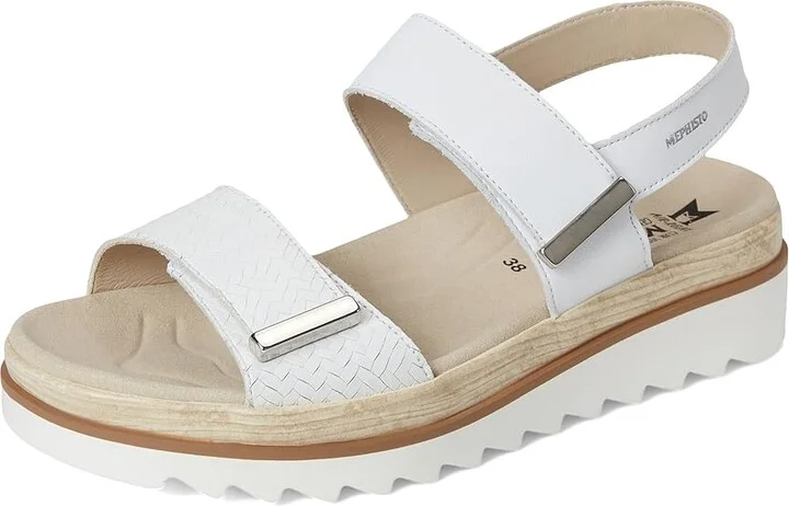 Mephisto Dominica Women's Shoes White : EU 37 (US Women's 7) B - Medium, Leather - Image 5