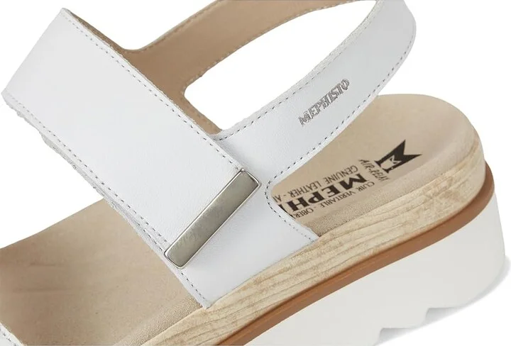 Mephisto Dominica Women's Shoes White : EU 37 (US Women's 7) B - Medium, Leather - Image 7