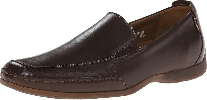 Mephisto Edlef Men's Slip on Shoes Dark Brown Smooth Leather : EU 42 (US Men's 8) D - Medium - Image 2
