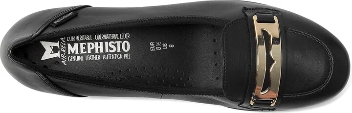 Mephisto Electra Women's Shoes Black Silk : EU 35 (US Women's 5) B - Medium, Leather/Rubber - Image 2