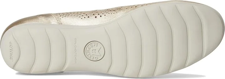 Mephisto Elsie Perf Women's Slip on Shoes Gold Charm : EU 35 (US Women's 5) B - Medium, Nubuck - Image 3