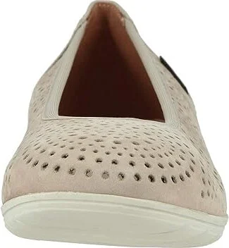 Mephisto Elsie Perf Women's Slip on Shoes Light Taupe Bucksoft : EU 35 (US Women's 5) B - Medium, Nubuck - Image 6
