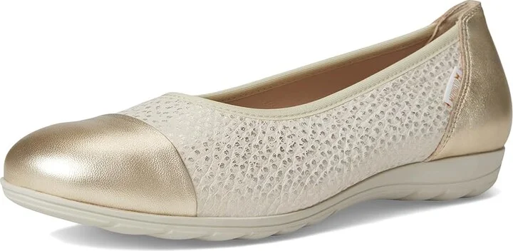Mephisto Erika 1 Women's Flat Shoes Light Sand Charm : EU 40 (US Women's 10) B - Medium, Full Grain leather - Image 5