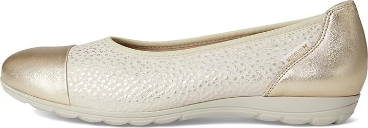 Mephisto Erika 1 Women's Flat Shoes Light Sand Charm : EU 40 (US Women's 10) B - Medium, Full Grain leather - Image 6