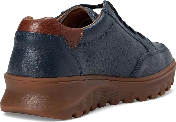 Mephisto Flynn Men's Shoes Navy : EU 45 (US Men's 11) D - Medium, Lace/Leather/Nubuck - Image 4