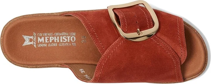 Mephisto Foline Women's Sandals Chili : EU 39 (US Women's 9) B - Medium, Suede - Image 2