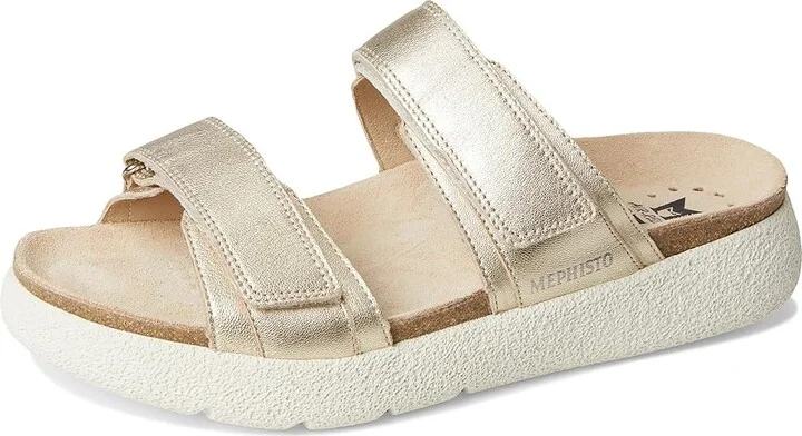 Mephisto Gayle Women's Sandals Gold Charm : EU 40 (US Women's 10) B - Medium, Leather - Image 5