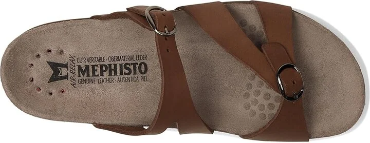 Mephisto Hannel Women's Sandals Dark Brown Scratch Leather : EU 37 (US Women's 7) B - Medium - Image 3